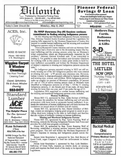 Monday, May 8, 2023