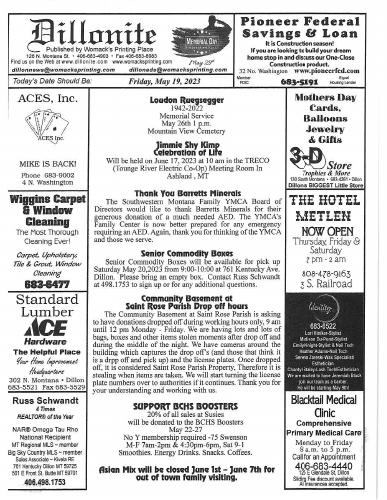 Friday, May 19, 2023