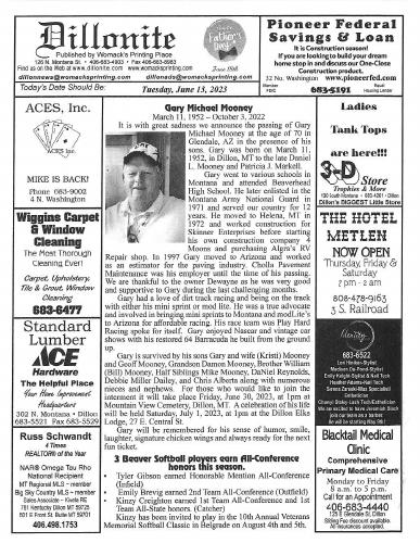Tuesday, June 13, 2023
