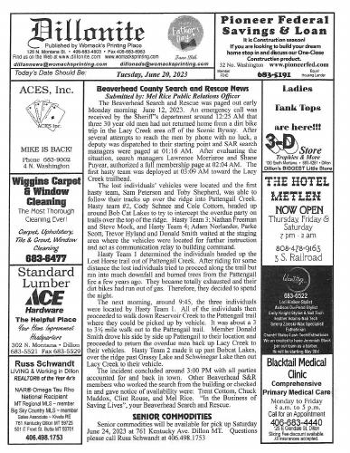 Tuesday, June 20, 2023