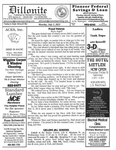 Monday, July 3, 2023