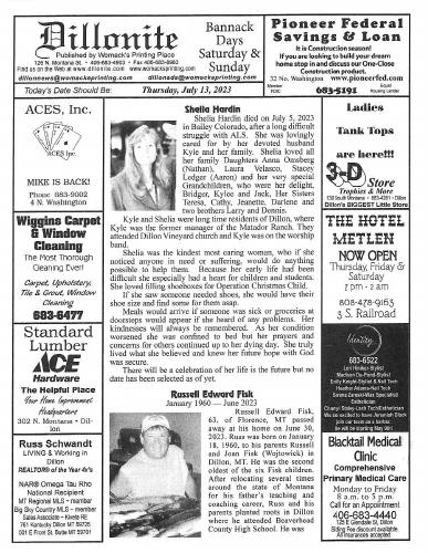 Thursday, July 13, 2023