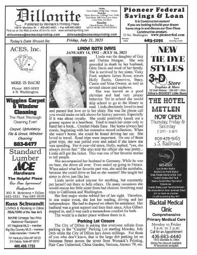 Friday, July 21, 2023
