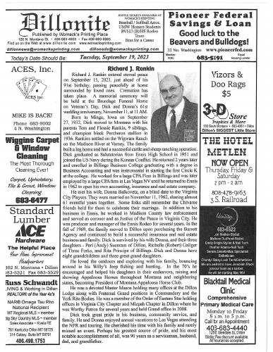 Tuesday, September 19, 2023