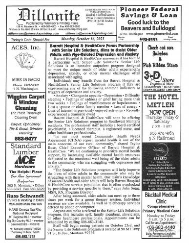 Monday, October 16, 2023
