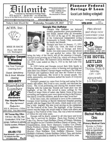 Wednesday, November 29, 2023