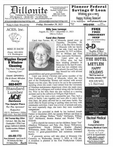 Friday, December 29, 2023