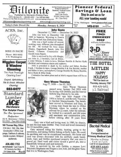 Monday, January 8, 2024