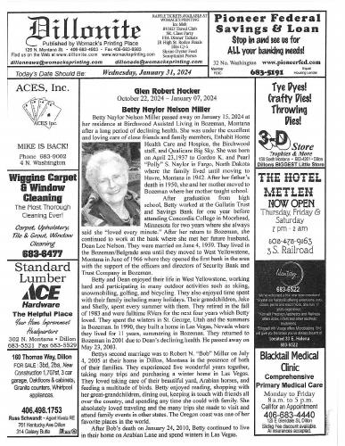 Wednesday, January 31, 2024