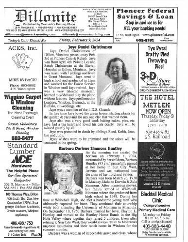 Friday, February 9, 2024