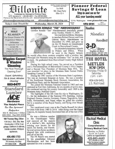 Wednesday, March 20, 2024