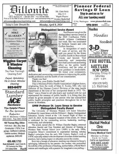 Monday, April 8, 2024