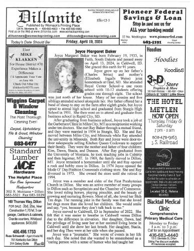 Friday, April 19, 2024