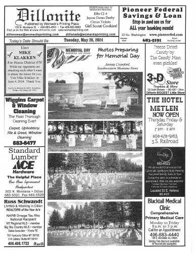 Tuesday, May 28, 2024