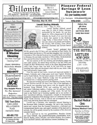 Thursday, May 30, 2024