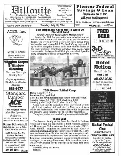 Tuesday, July 30, 2024