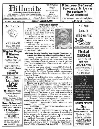 Monday, August 19, 2024
