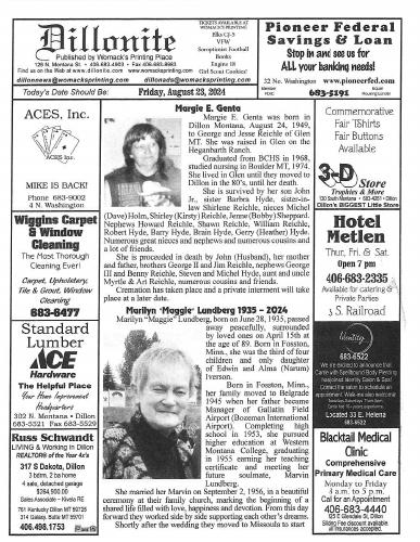 Friday, August 23, 2024