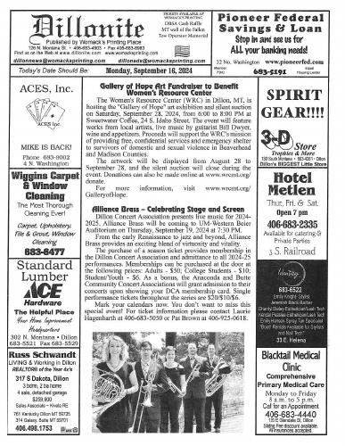 Monday, September 16, 2024