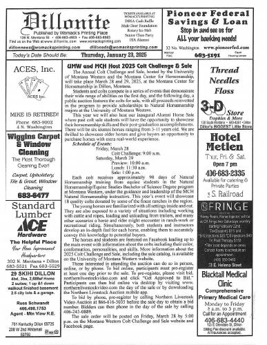 Thursday, January 23, 2025
