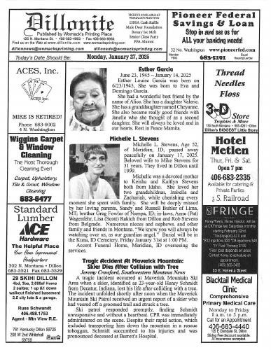 Monday, January 27, 2025