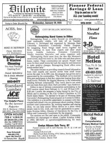 Wednesday, January 29, 2025