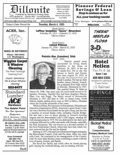 Tuesday, March 4, 2025
