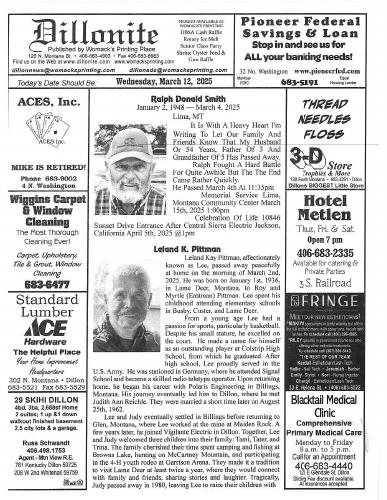 Wednesday, March 12, 2025