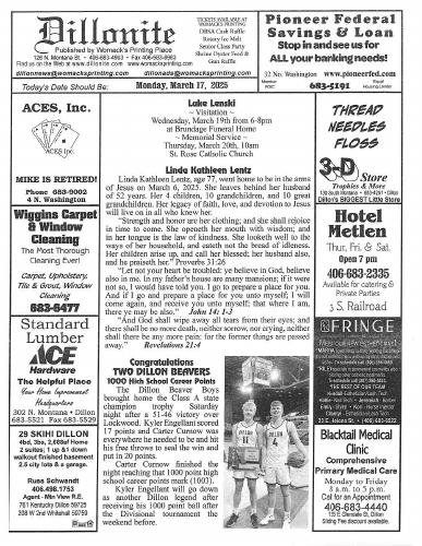 Monday, March 17, 2025