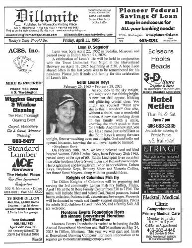 Friday, April 11, 2025