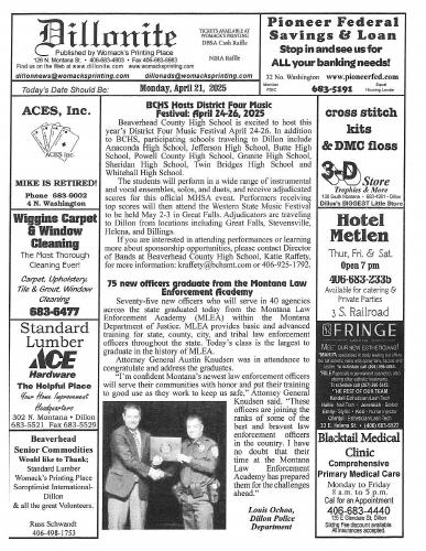 Monday, April 21, 2025