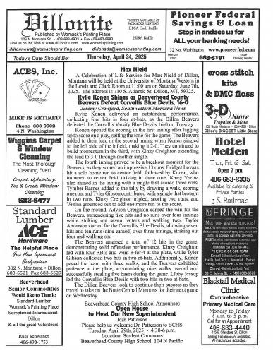Thursday, April 24, 2025