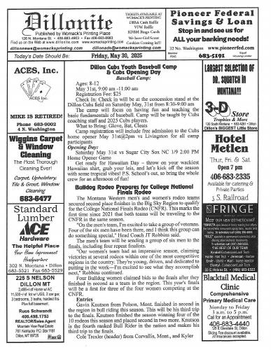 Friday, May 30, 2025