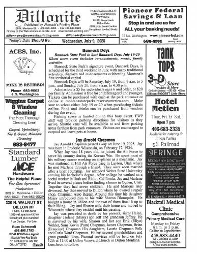 Wednesday, July 9, 2025