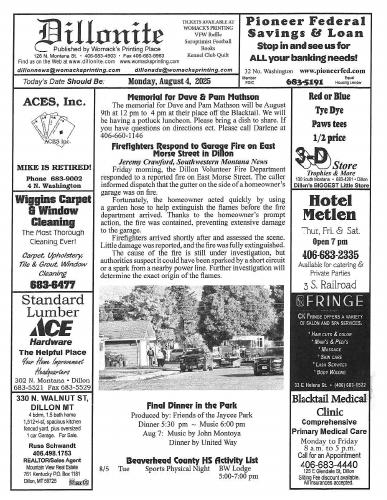 Monday, August 4, 2025