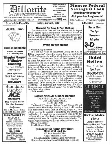 Friday, August 8, 2025