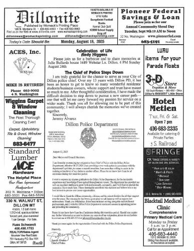 Monday, August 18, 2025