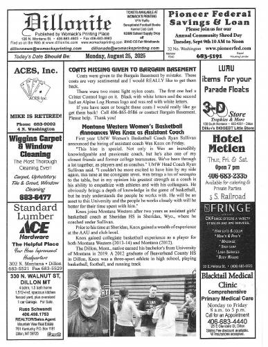 Monday, August 25, 2025