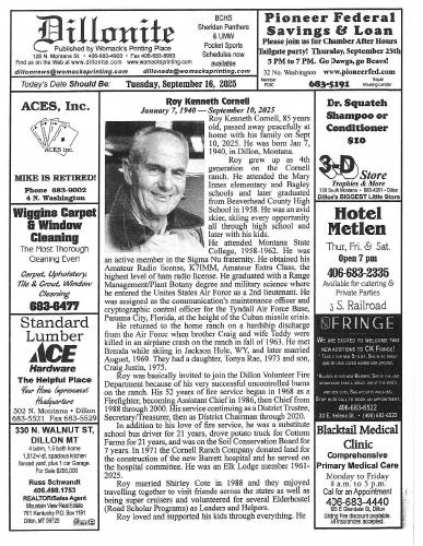 Tuesday, September 16, 2025