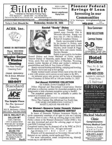 Wednesday, October 29, 2025