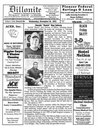Wednesday, November 26, 2025