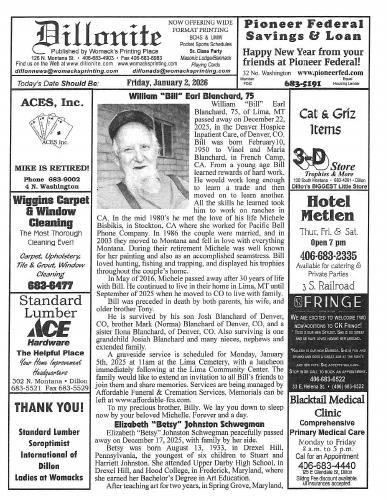 Friday, January 2, 2026