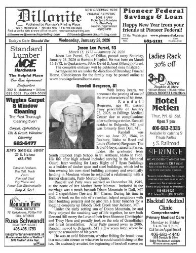 Wednesday, January 28, 2026