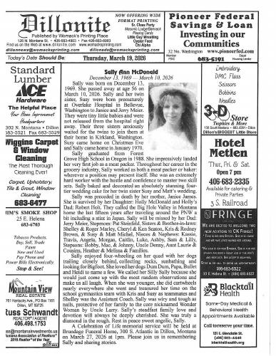 Thursday, March 19, 2026