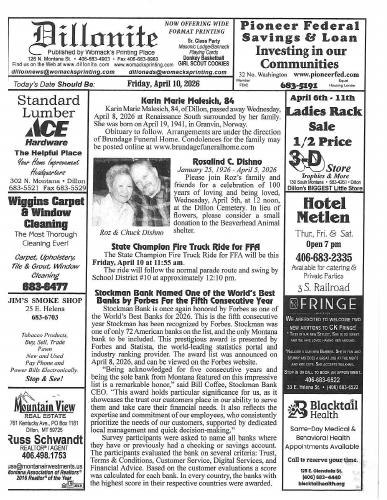 Friday, April 10, 2026