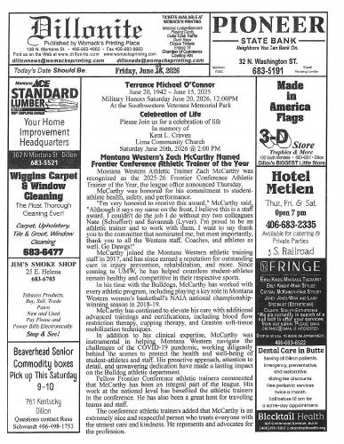 Friday, June 19, 2026