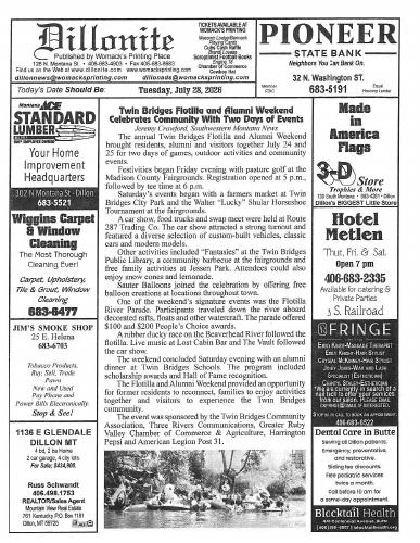 Tuesday, July 28, 2026