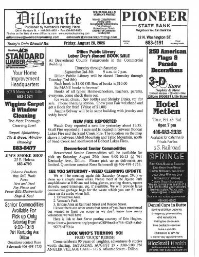 Friday, August 28, 2026