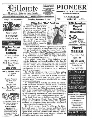 Tuesday, September 1, 2026