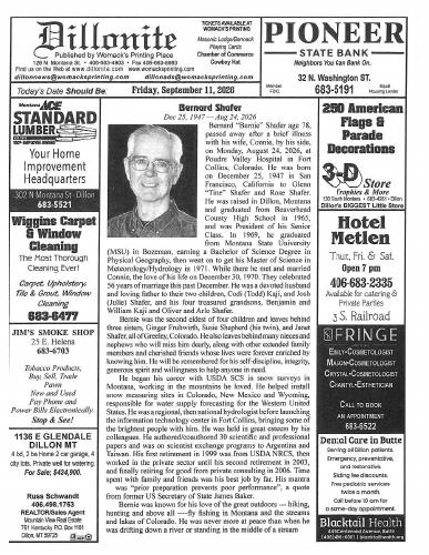 Friday, September 11, 2026
